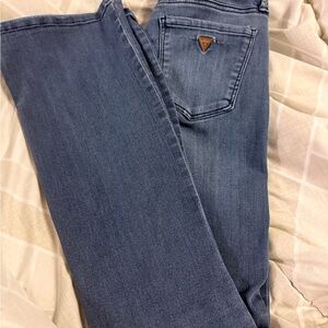 Guess Women's Classic Blue Straight Leg Jeans